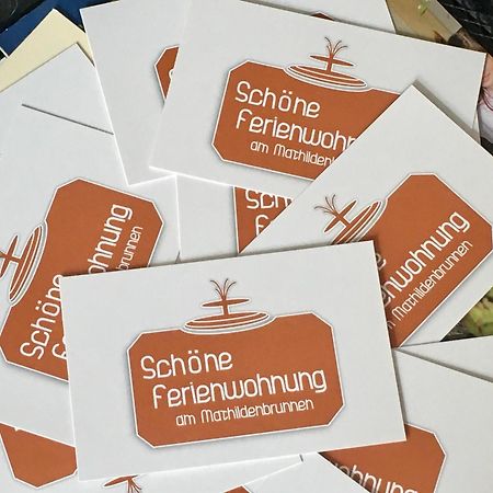Schoene Ferienwohnung Am Mathildenbrunnen Кведлинбург Экстерьер фото