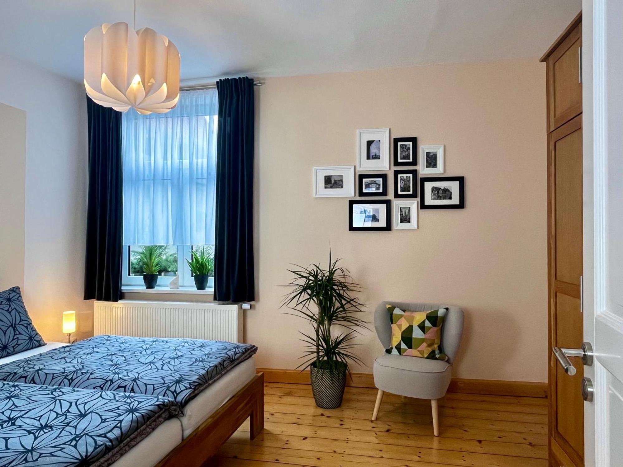 Schoene Ferienwohnung Am Mathildenbrunnen Кведлинбург Номер фото