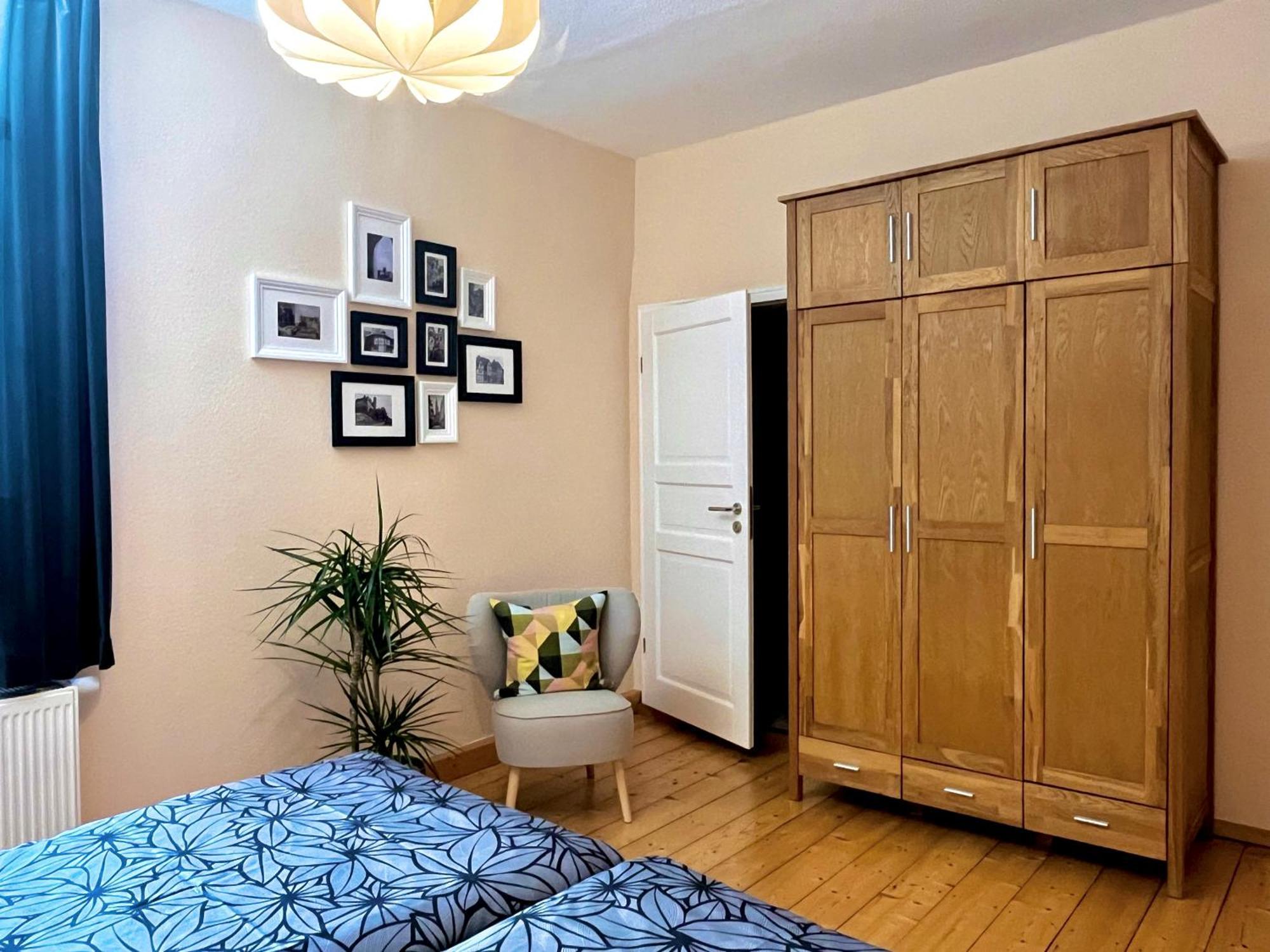 Schoene Ferienwohnung Am Mathildenbrunnen Кведлинбург Номер фото