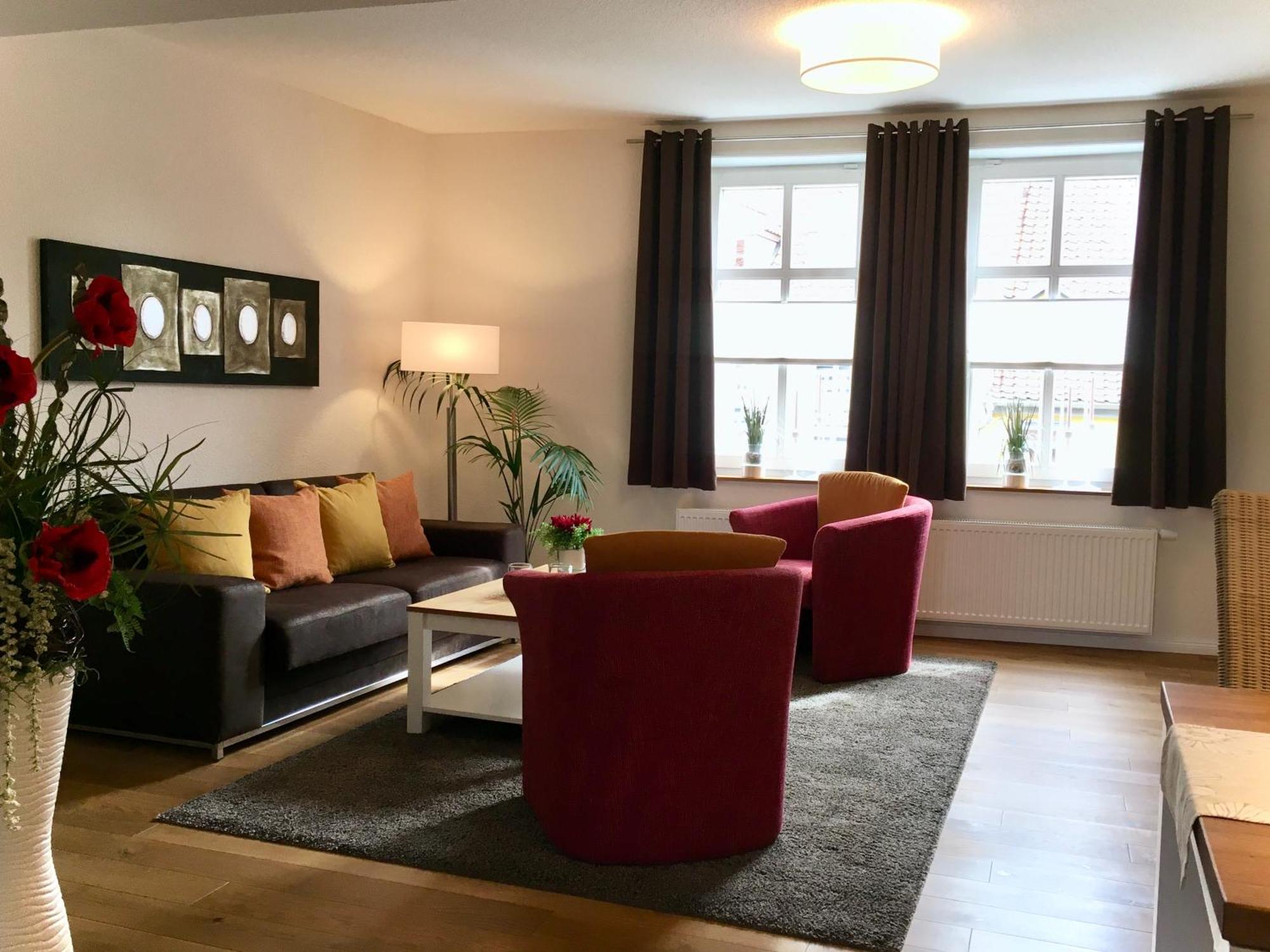 Schoene Ferienwohnung Am Mathildenbrunnen Кведлинбург Номер фото